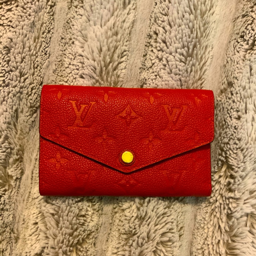 Louis Vuitton Monogram Empreinte leather wallet